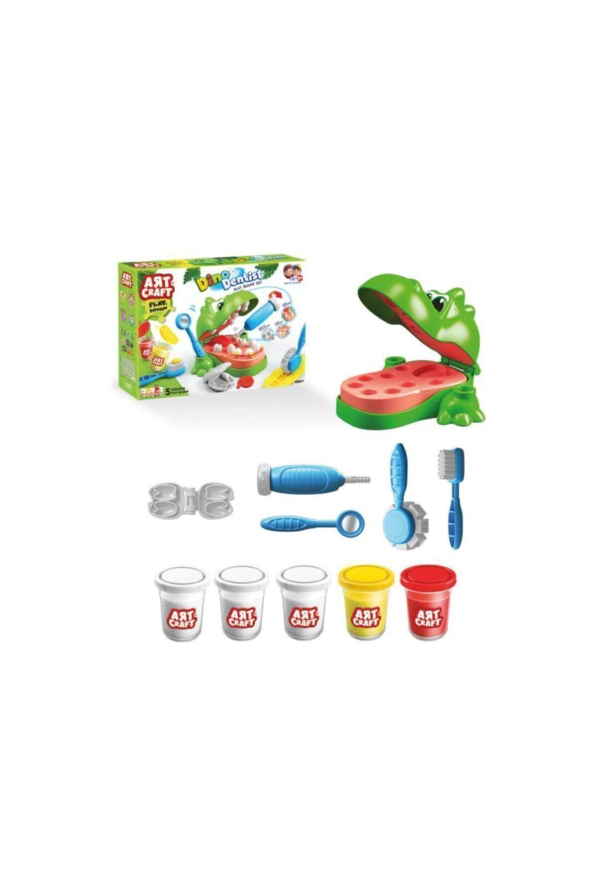 Dede Art Craft Dinazor Dişçi Hamuru Set