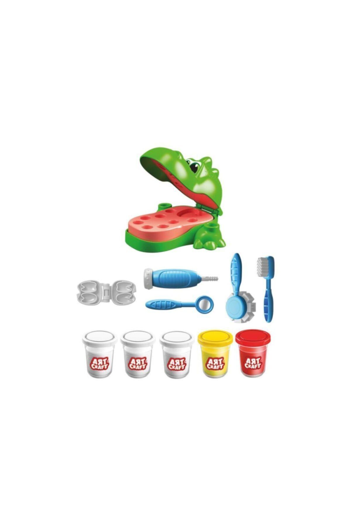 Dede Art Craft Dinazor Dişçi Hamuru Set