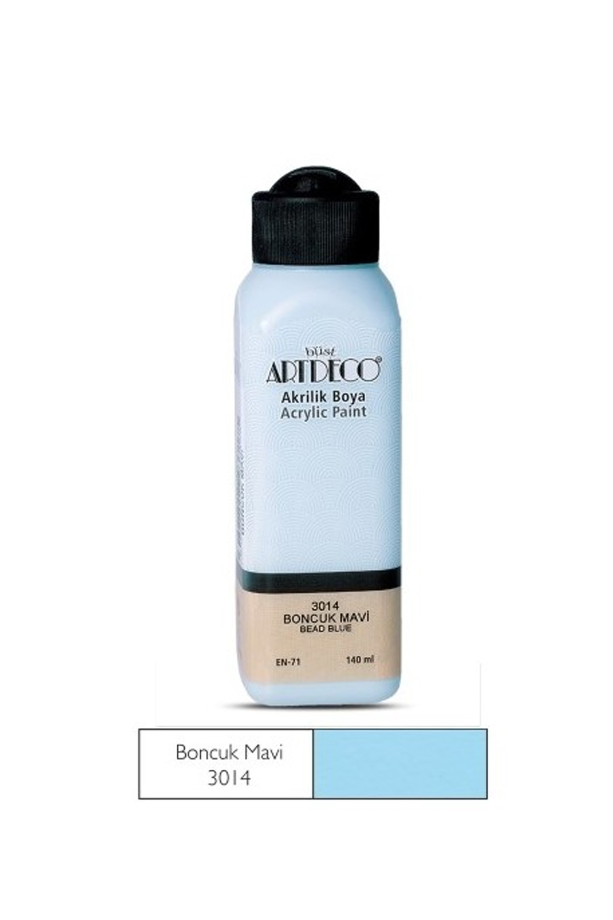 Just Cheap Store Artdeco Akrilik Boya 140Ml Boncuk Mavi 3014