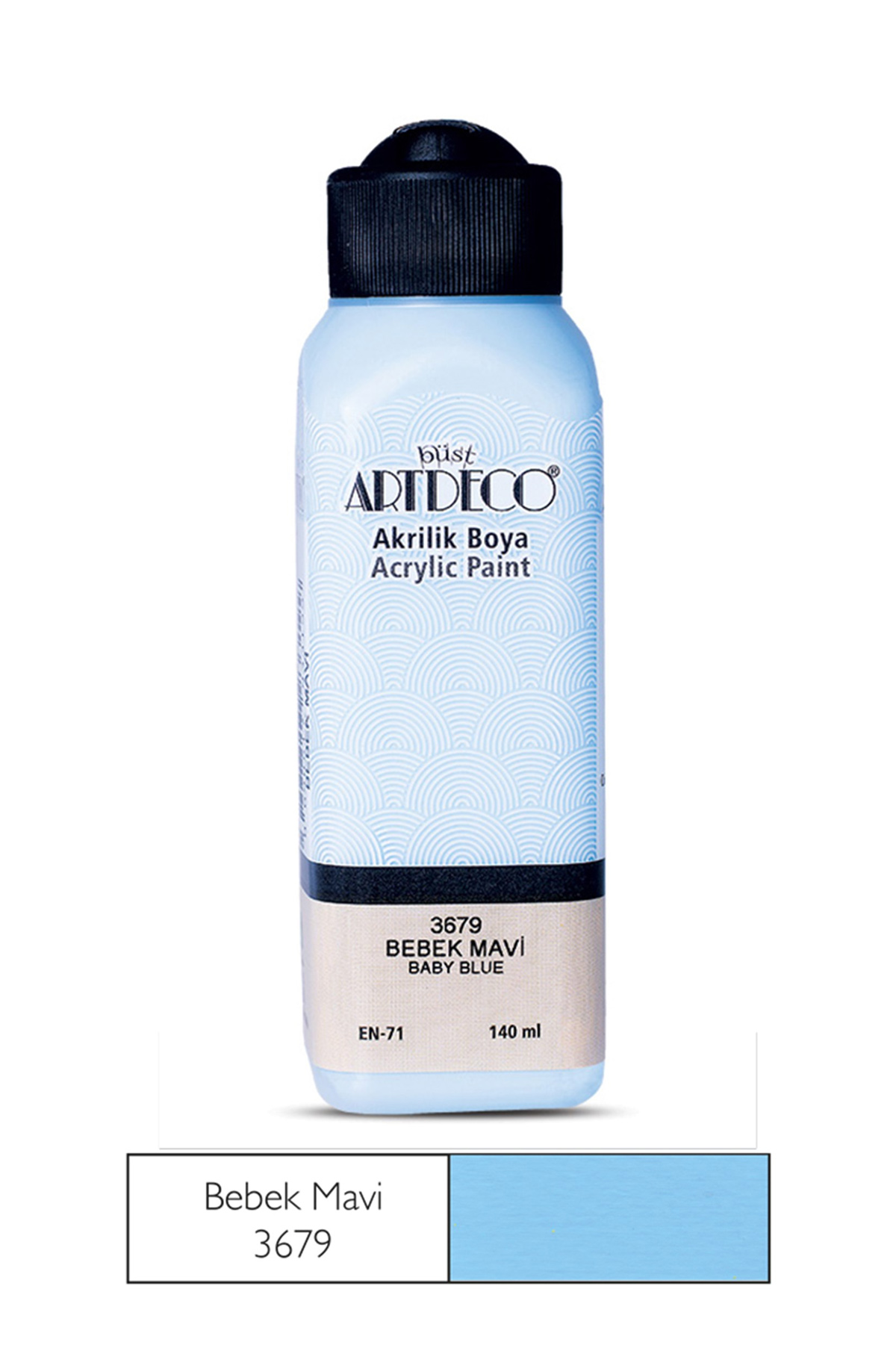 Just Cheap Store Artdeco Akrilik Boya 140 Ml Bebek Mavi