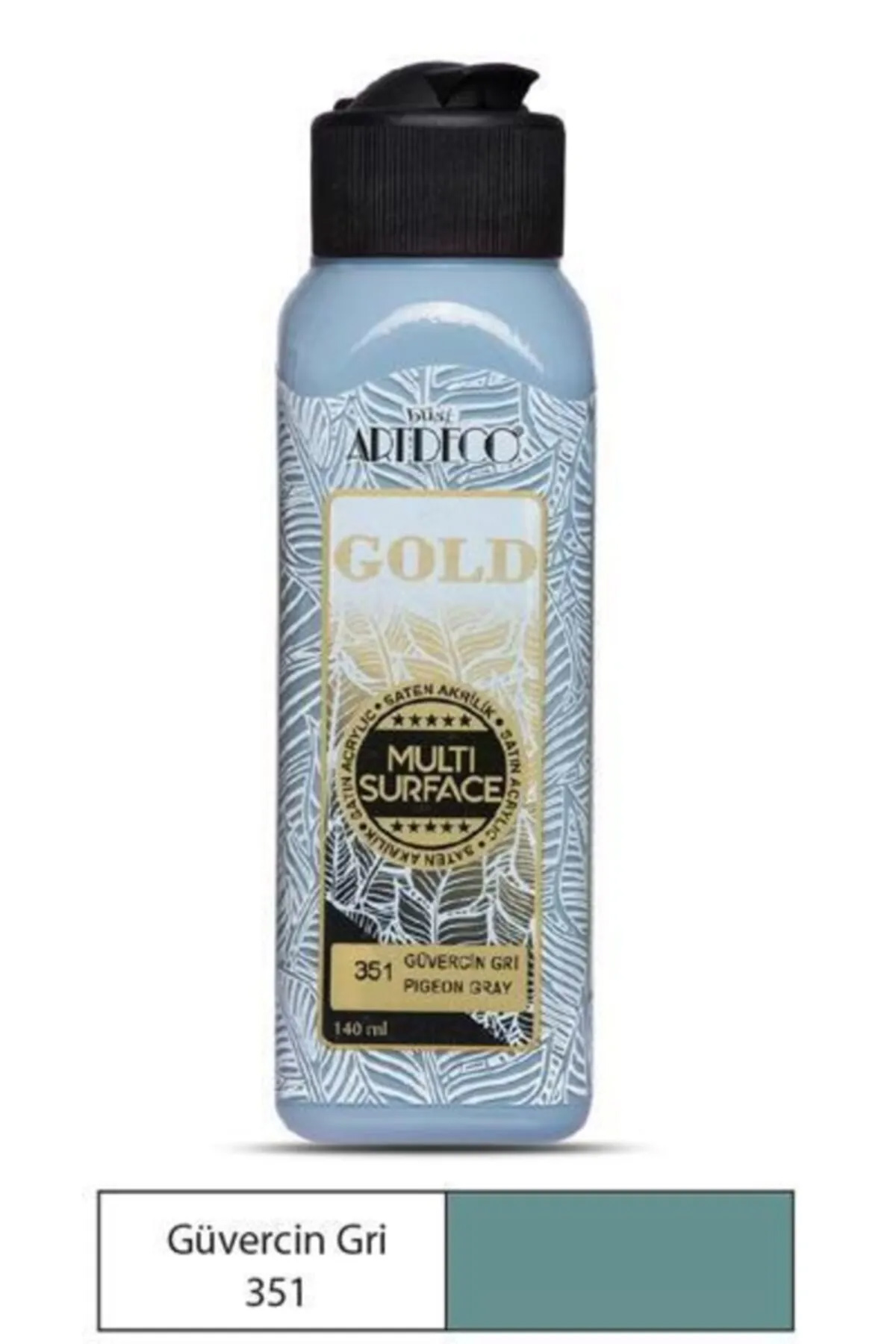 Just Cheap Store Artdeco Gold Multi Surface Akrilik Boya 140 Ml Gri