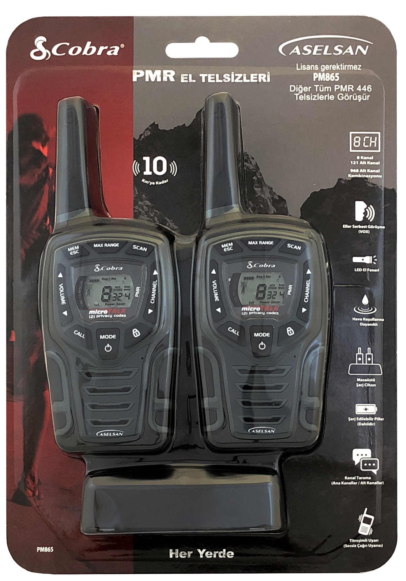 Aselsan PM-985 Pmr 2 li El Telsizi