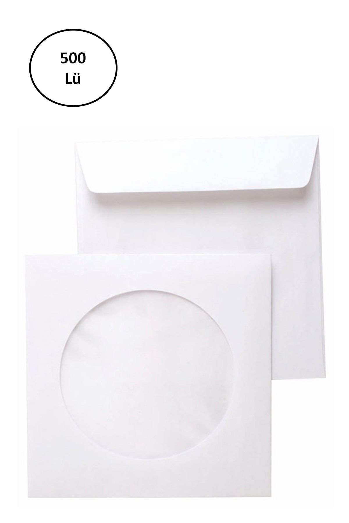 Cexos Asil Doğan As-3001 Cd Zarfi 125X125 Cm 90 Gr Pencereli 500'Lü - Cbt1940-7463