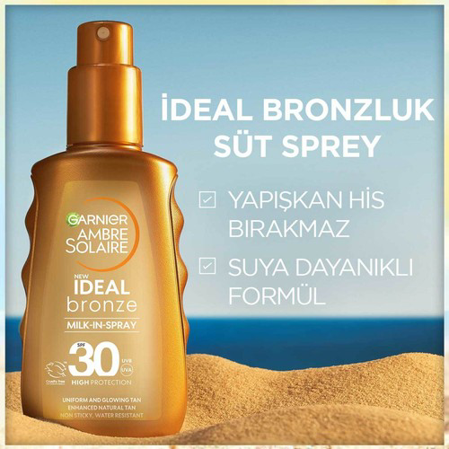 A.sol F30 Sut Spry Ideal Bronzluk 200ml Yuksek Koruma