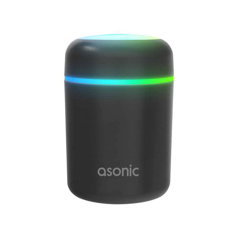 Asonic HN21 Matte Gri 2W 300ML kapasiteli 4 Saat Çalışabilir RGB 