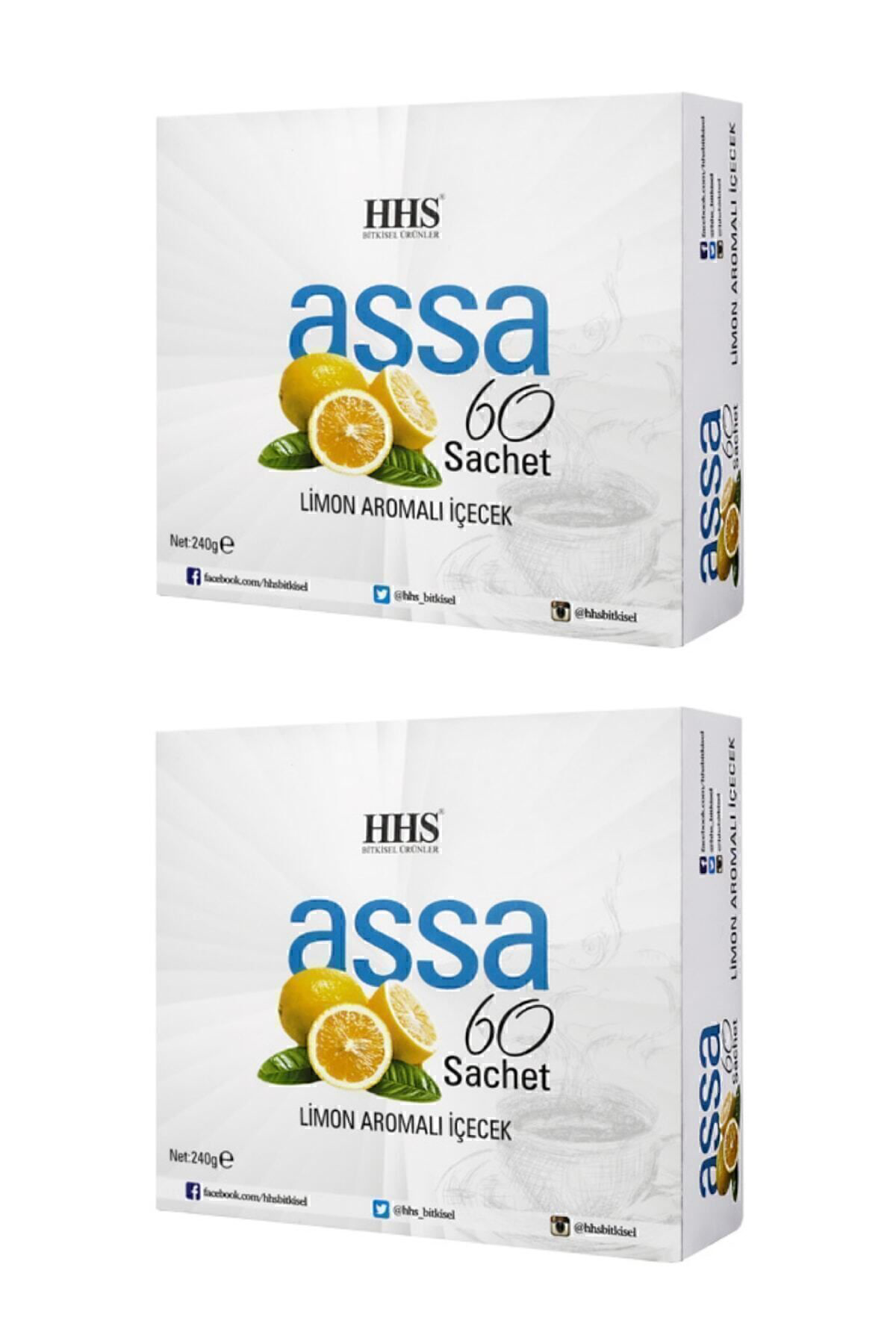 Hhs Assa 60 Sachet Karişik Bitkisel Çay X2 Adet