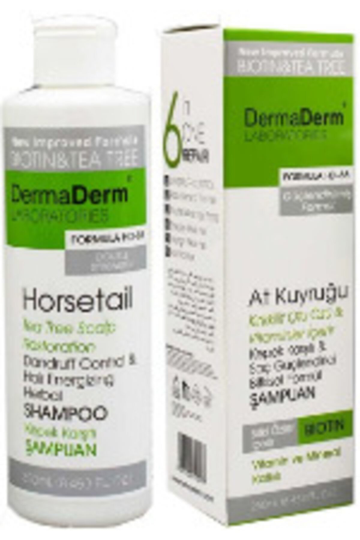 Dermaderm At Kuyruğu Kirkkilit Otu Özü Ve Kepek Karşiti Şampuan ( 250 Ml )