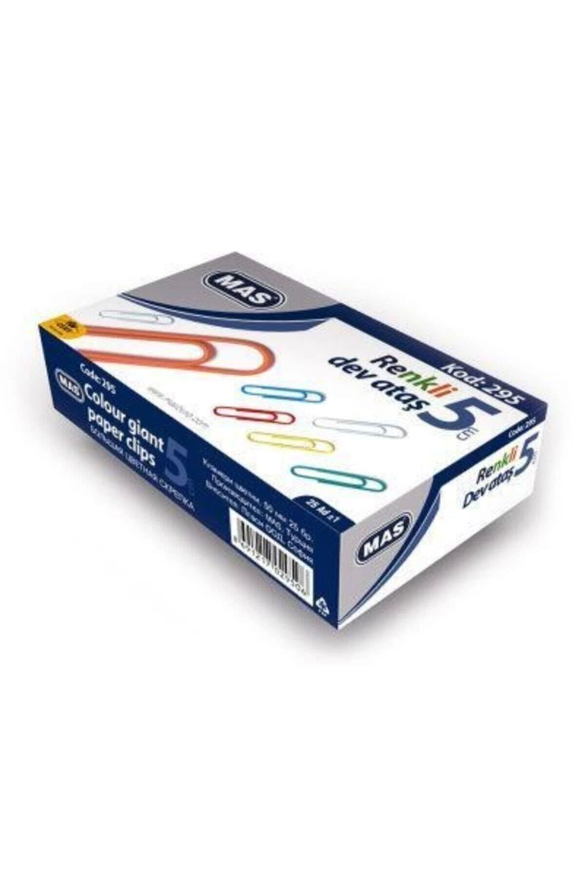 Mas Ataş Dev Renkli Pvc Kapli 50 Mm Büyük Ataş