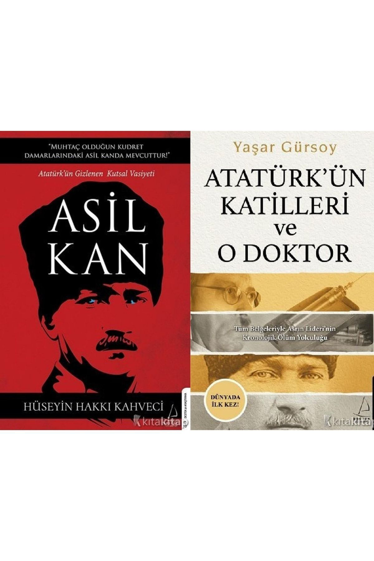 Atatürk’ün Katilleri Ve O Doktor - Asil Kan - Hüseyin Hakkı Kahveci - Yaşar Gürsoy - 2 Kitap Set