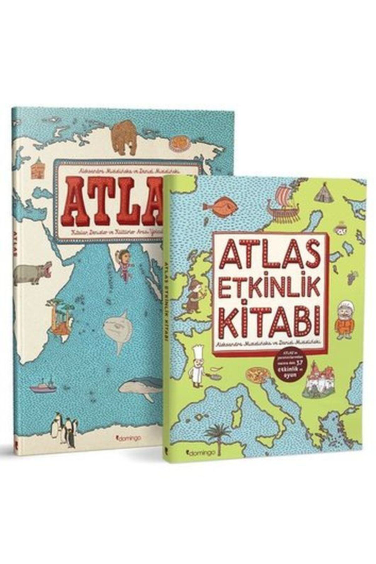 Atlas (ciltli) / Atlas Etkinlik Kitabi ( 2 Kitap Set )