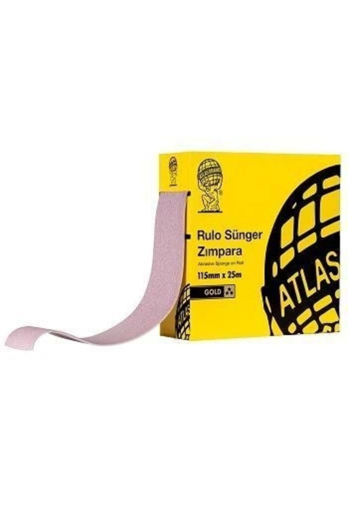 Atlas Zimpara Atlas Gold 150 Kum Sünger Zimpara 115 Mm 1 Metre