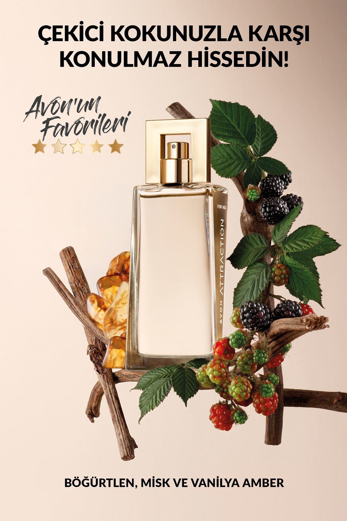 Avon Attraction Kadin Parfüm Edp 50 Ml. İkili Set