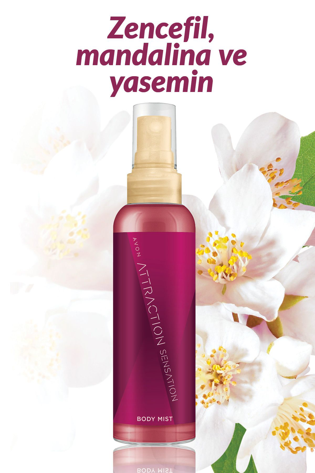 Avon Attraction Sensation Kadin Vücut Spreyi 100 Ml.