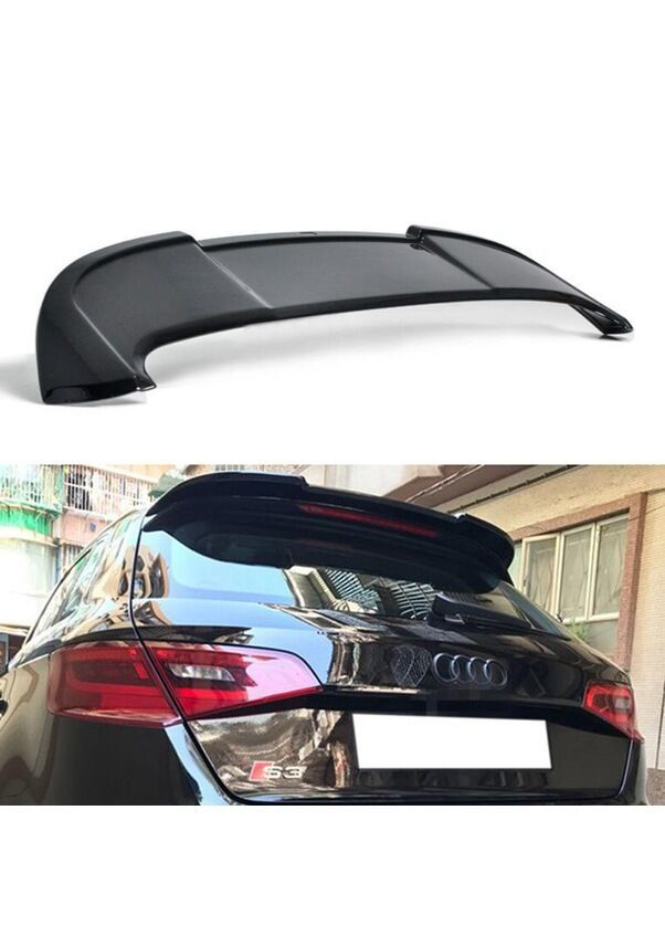 Drs Tuning Audi A3 Uyumlu Hatchback Boyali Spoiler Parlak Siyah