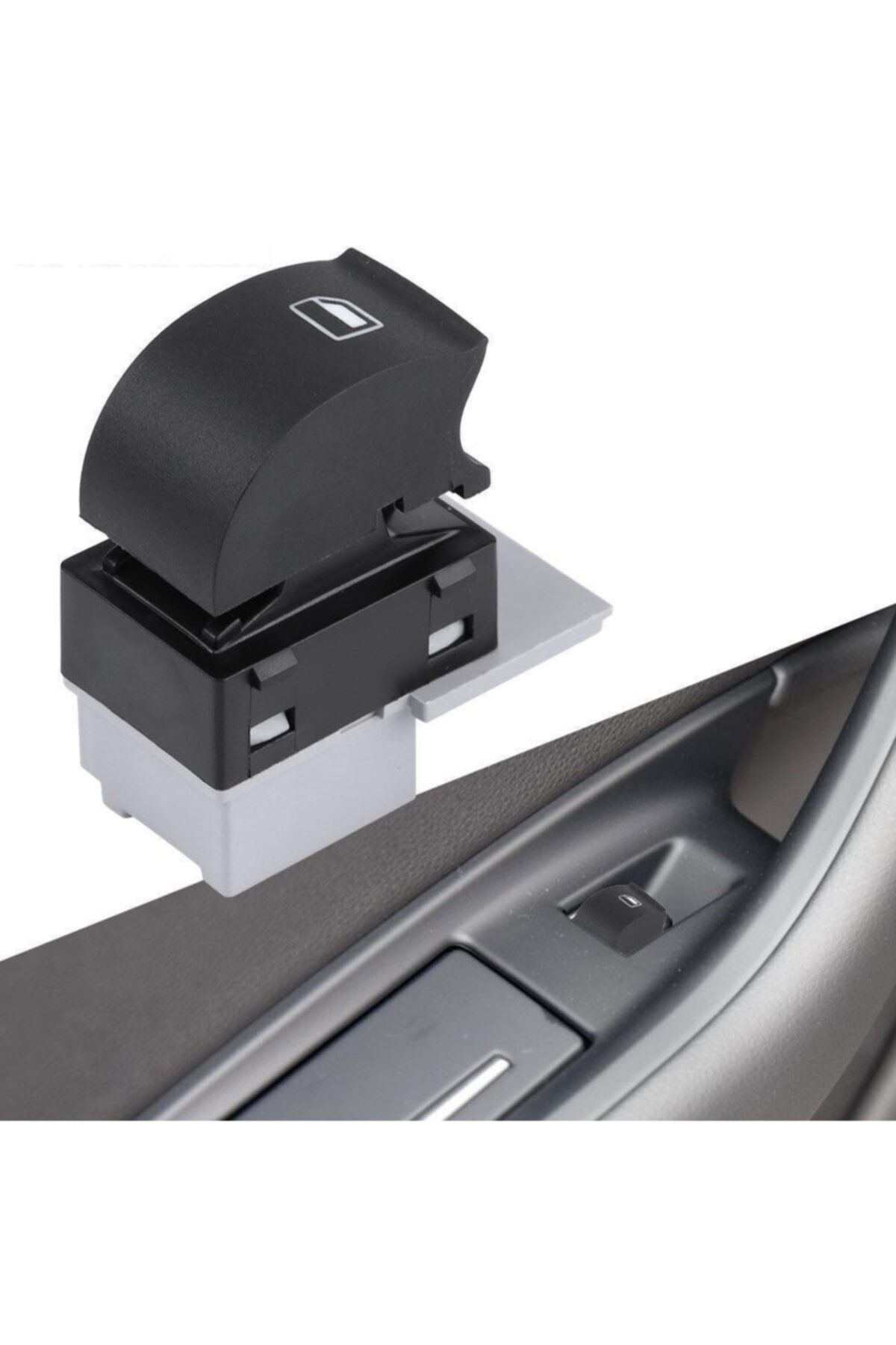 Mcar Audi A6 Tekli Cam Düğmesi Anahtari 1998--2005