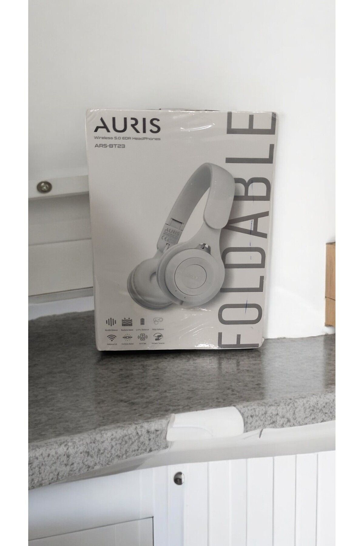 Auris Auris Ars-Bt23 Katlanabilir Kafa Üstü Kablosuz Bluetooth Kulaklik