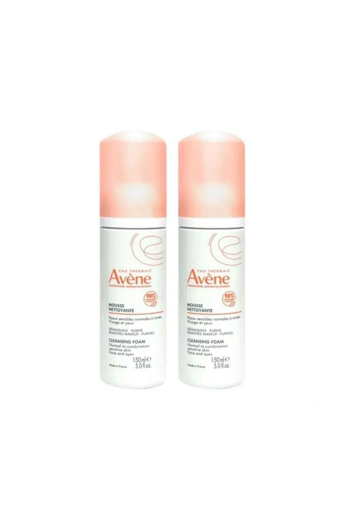 Avene  Mousse Nettoyante Cleansing Foam 150 Ml X 2 İkili Paket