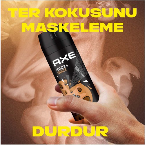 Axe Deo Erkek Leather Cookies 150ml