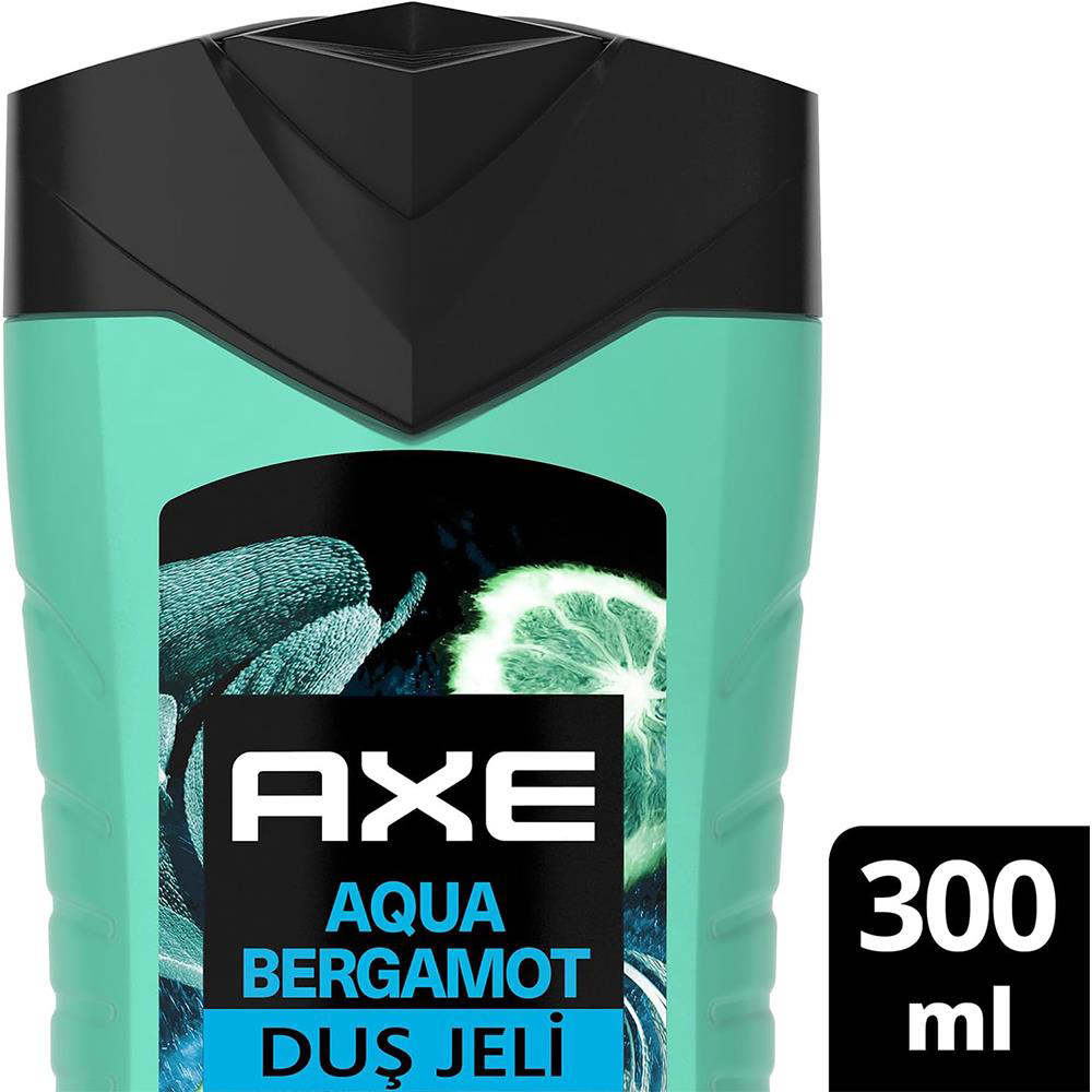 Axe  Premium Collection Aqua Bergamot 3İn1 Duş Jeli 300Ml
