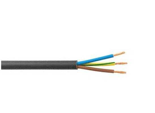 Aydın Anadolu TTR 3*2,5 KABLO H05VV-F Siyah - 6 METRE