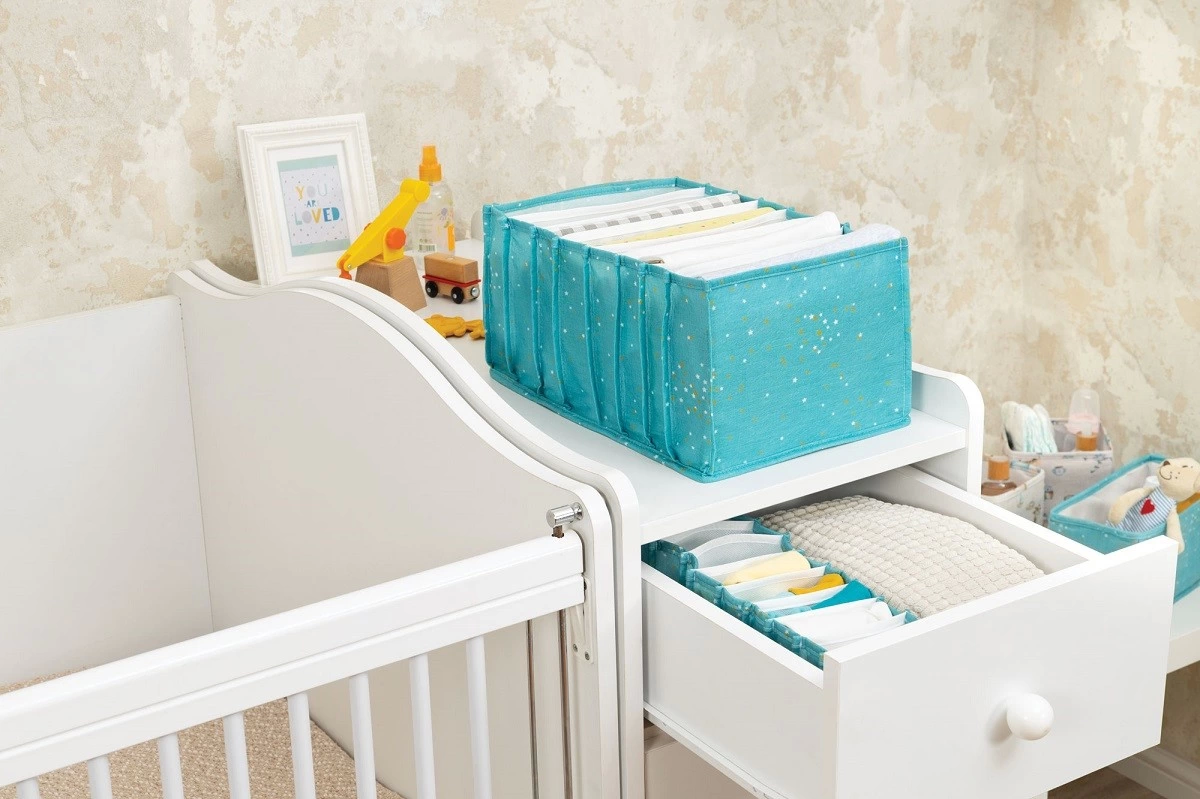 Baby Akordiyon Organizer Çekmece Düzenleyici Large (yeşil) - 0408