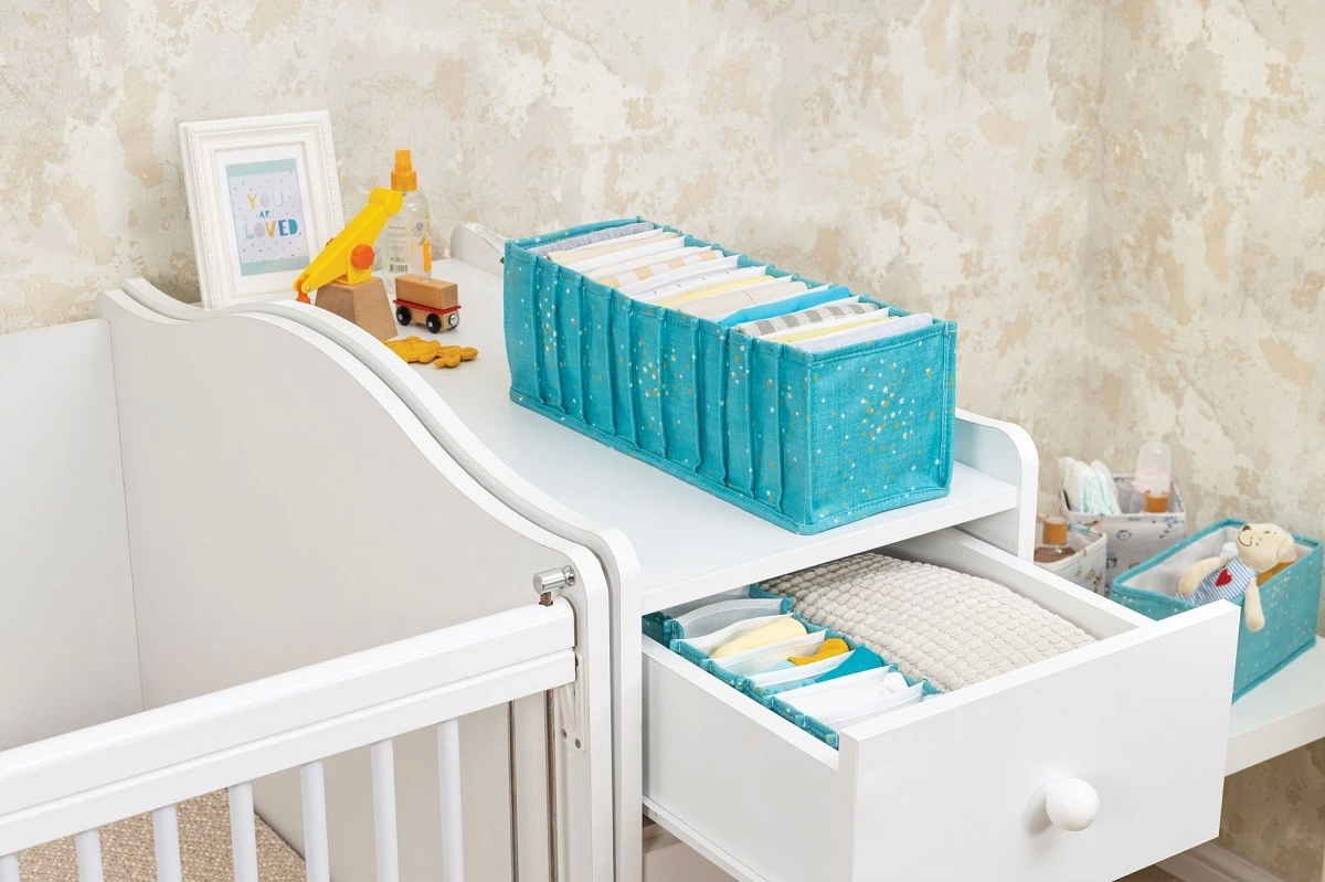 Baby Akordiyon Organizer Çekmece Düzenleyici Medium (yeşil) - 040
