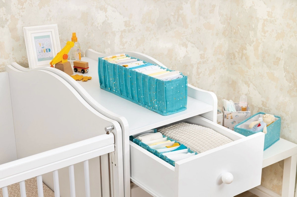 Baby Akordiyon Organizer Çekmece Düzenleyici Small (yeşil) - 0410