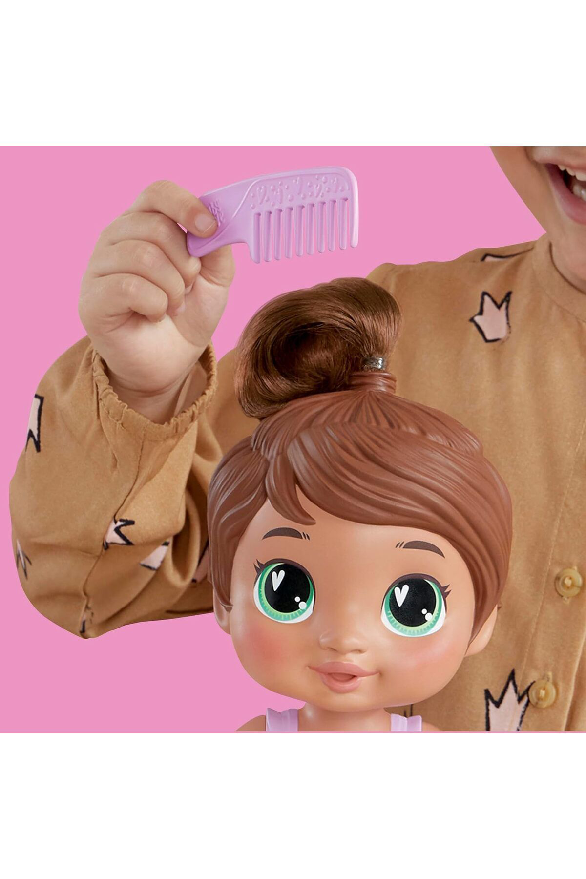 Hasbro Baby Alive Bebeğimle Şampuan Eğlencesi