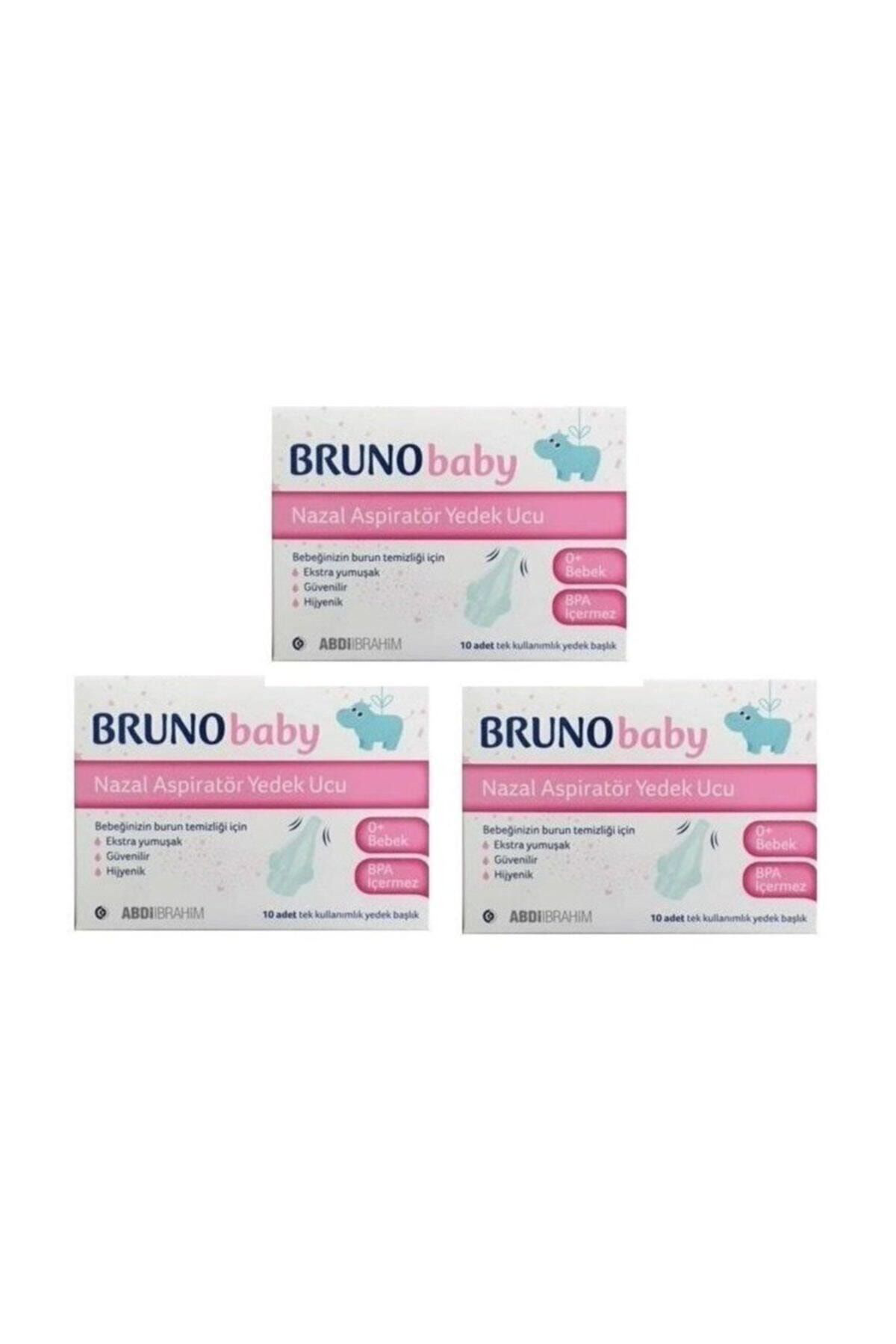 Bruno Baby Baby Nazal Aspiratör Yedek Uç 10'Lu 3 Adet