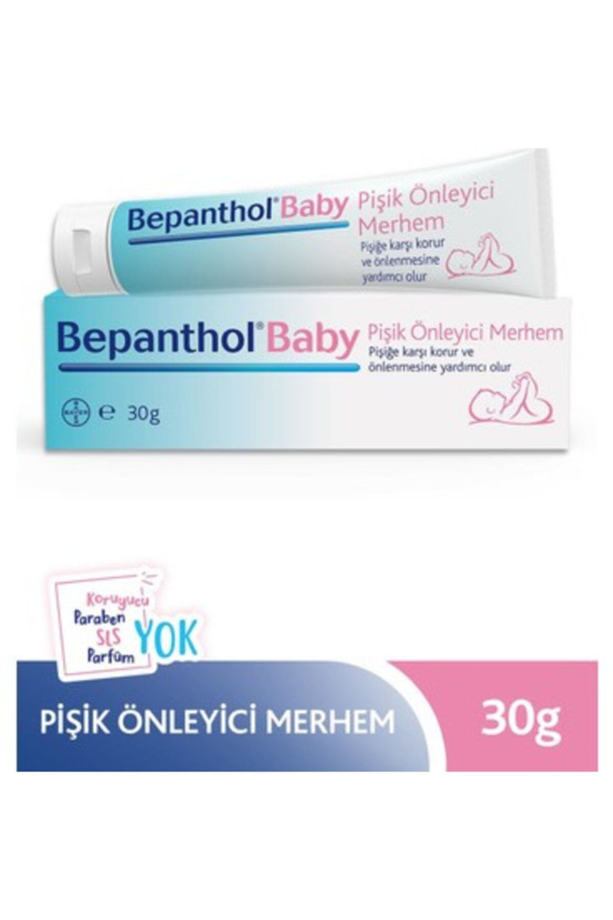 Bepanthol Baby Pişik Önleyici Merhem 30 Gr X6 Adet