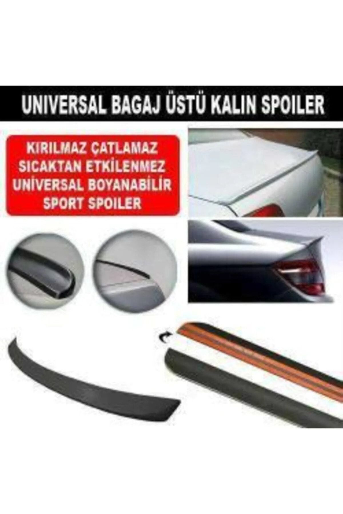 Nice Shop Bagaj Çitasi Bagaj Üstü Spoiler M3 Tip Bagaj Çitasi Spoyler