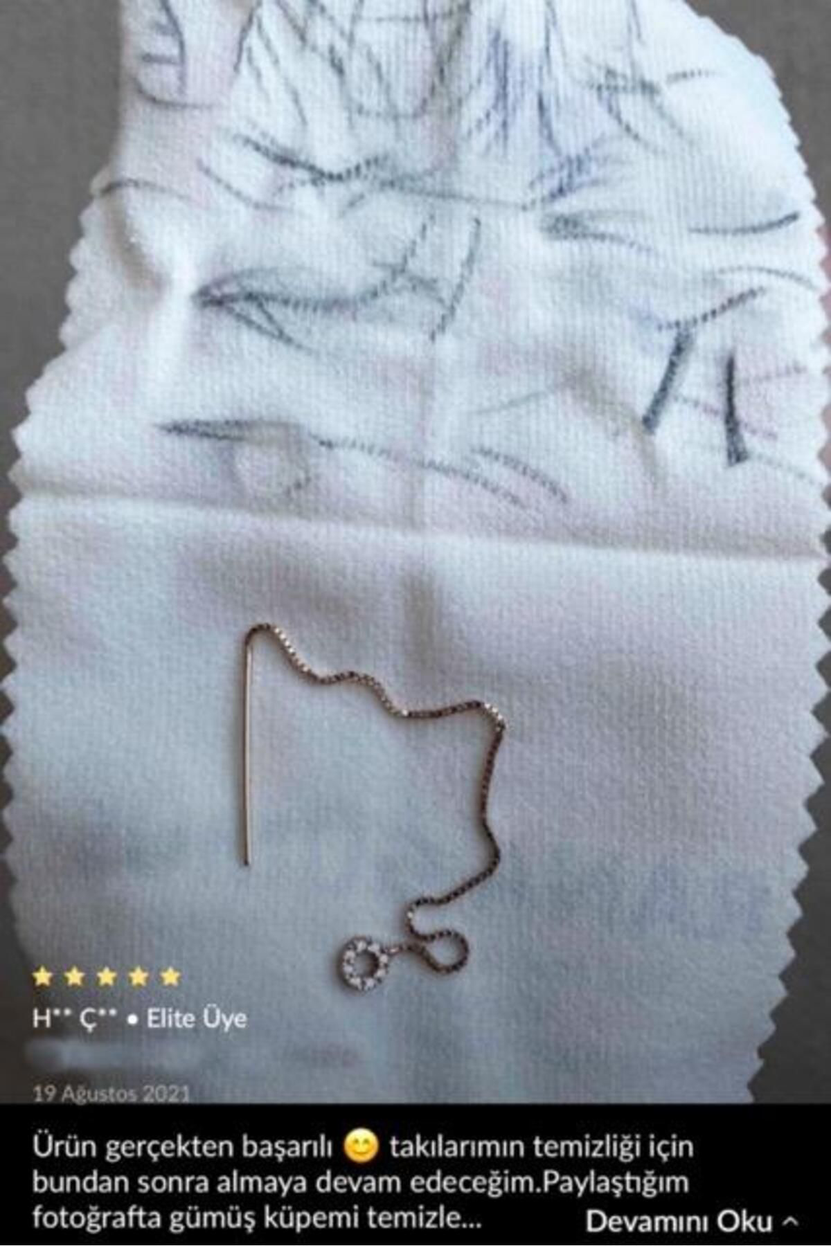 Beyisa Bakim Kiti Serisi 1 Adet Taki Mücevher Altin Gümüş Taki Silme Tem