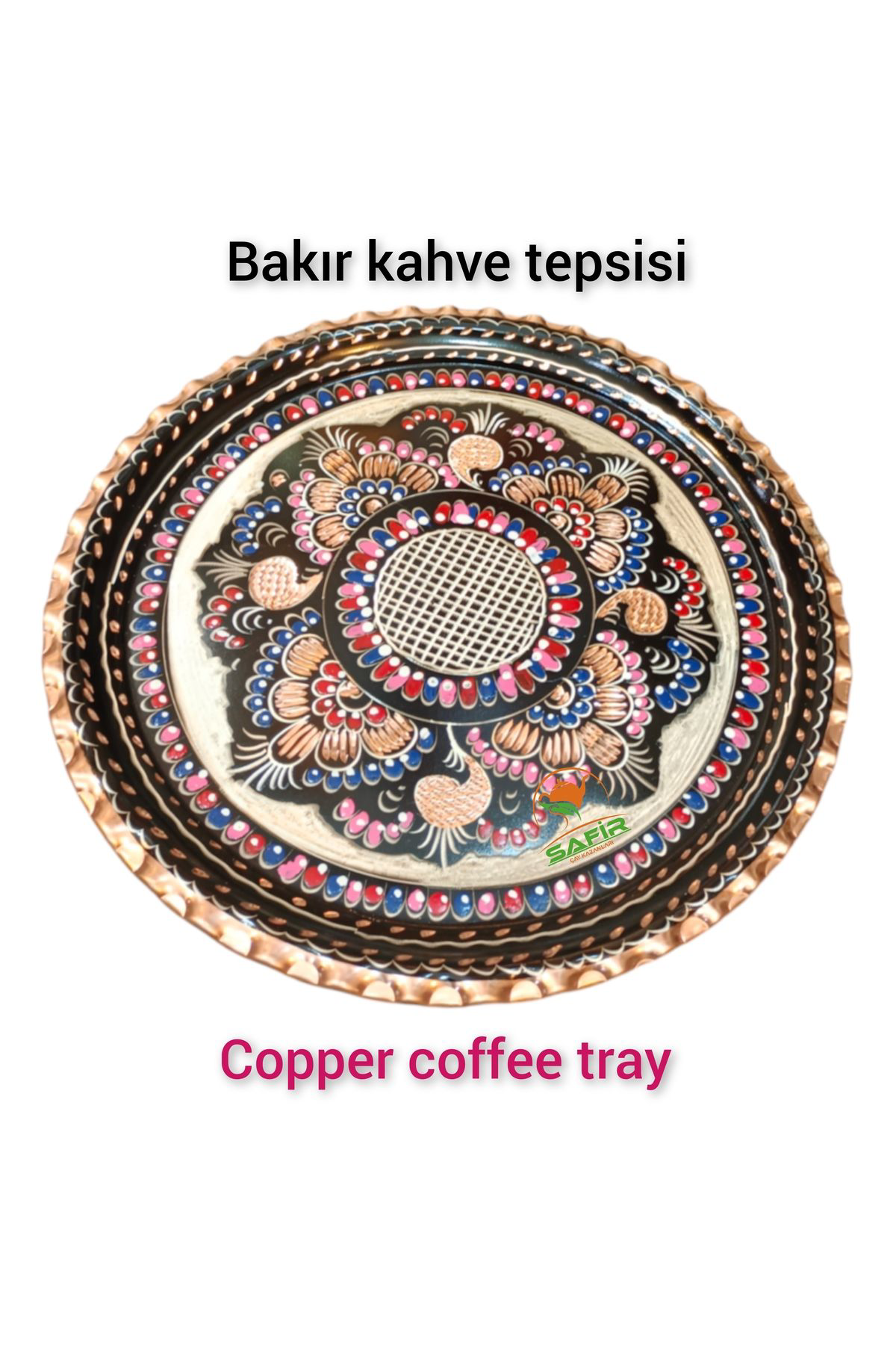 Safir Çay Kazanlari Bakir Kahve Fincan Takimi Bakir Kahvelik 2 Kişilik Bakir Kahve Fi