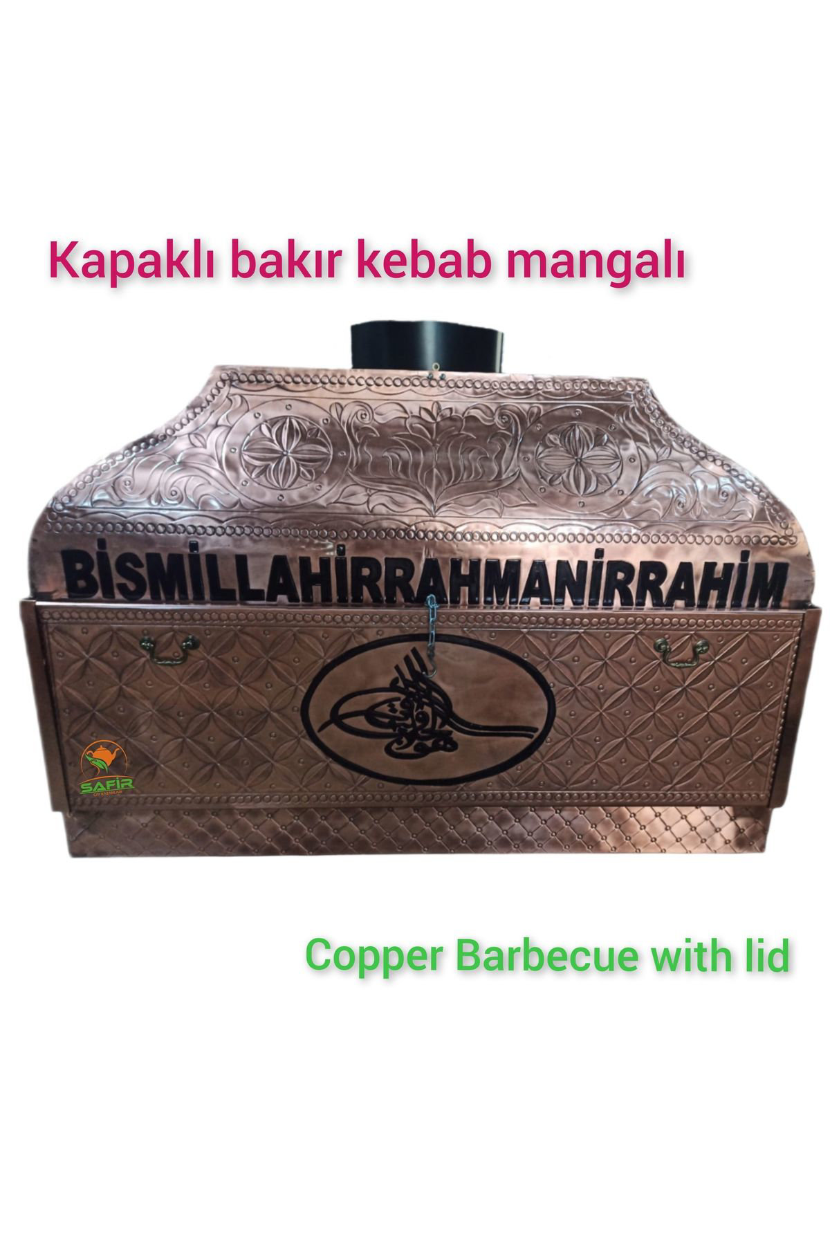 Safir Çay Kazanlari Bakir Ocakbaşi Kapakli Barbekü Mangalbaşi Bakir Köfte Ocaği Manga