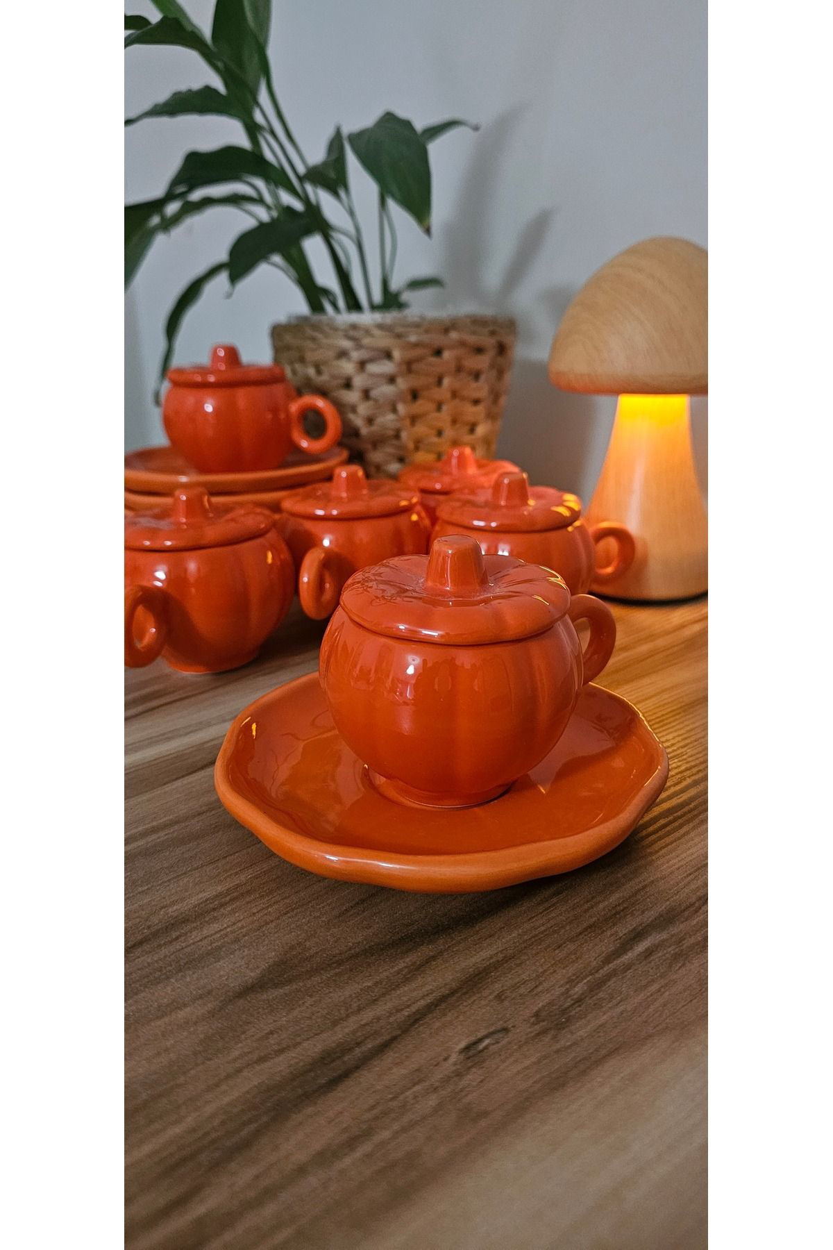 Miforde  Bal Kabaği Fincan 6'Li Set