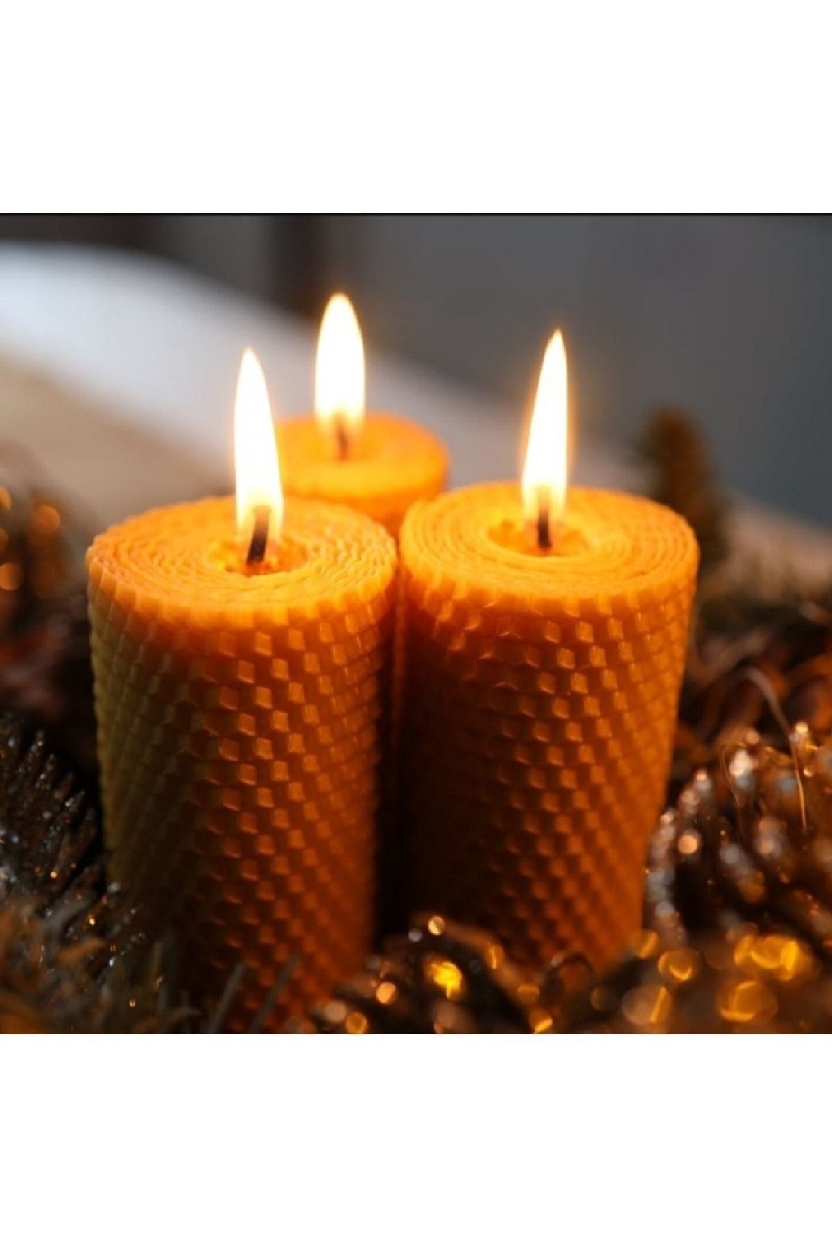 Nova Candle Design Bal Mumu 4'Lü Set Arinma Seti