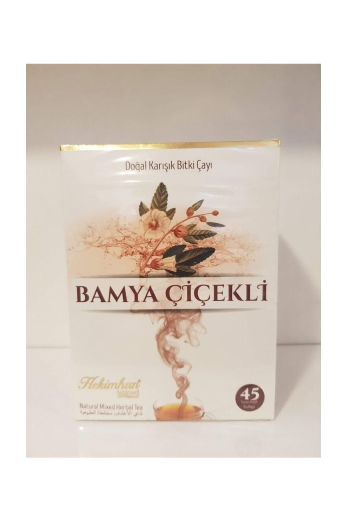 Hekimhan Bitkisel Bamya Çiçekli Bitkisel Çay 45Li