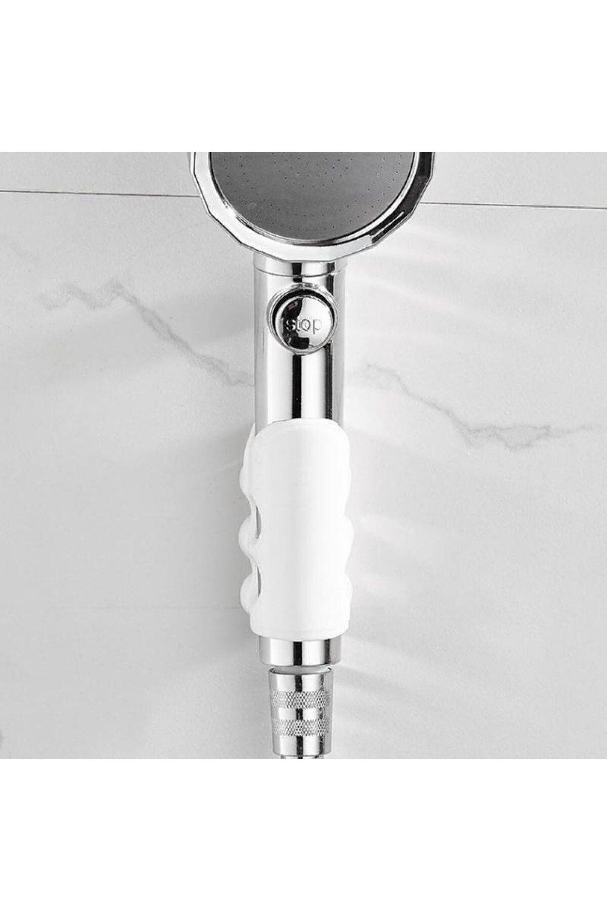 Ok Aksesuar Banyo Duş Başliği Tutucu Silikon Güçlü Vantuz Vakum Aparati  Go50