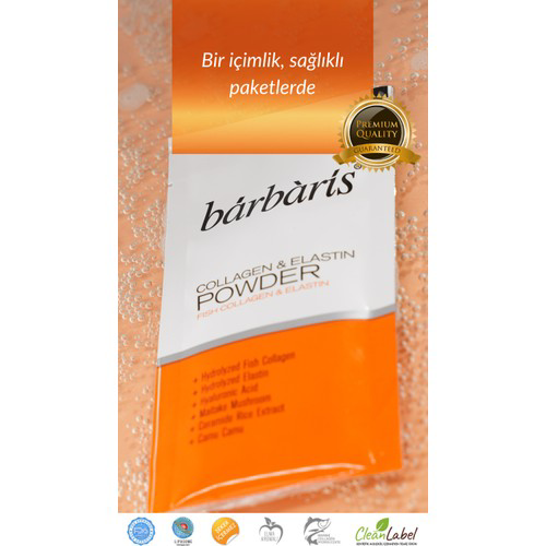 Barbaris  Collagen Elastin Powder 285 Gr 30 Şase