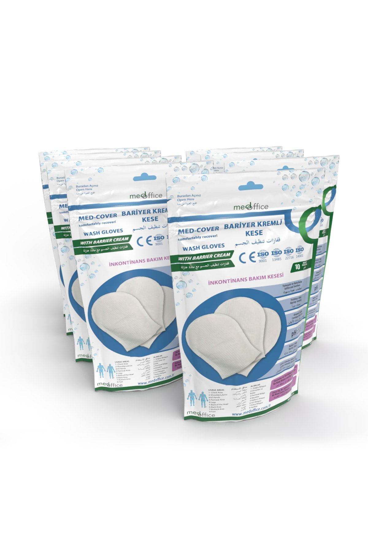 Medcover Bariyer Kremli Kese (8 Paket)