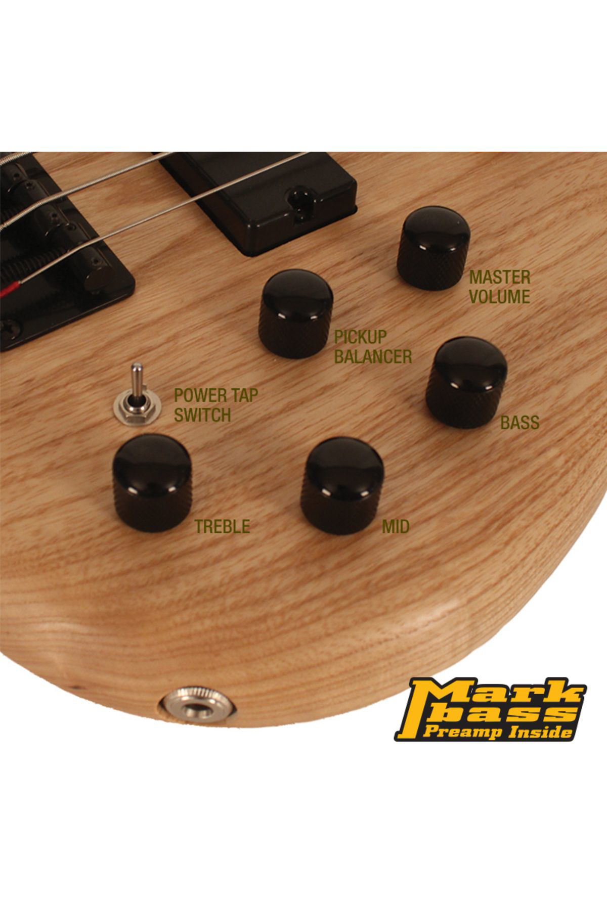 Cort Bas Gitar Action (Delux ), Swamp Ash Kasa, Open Po
