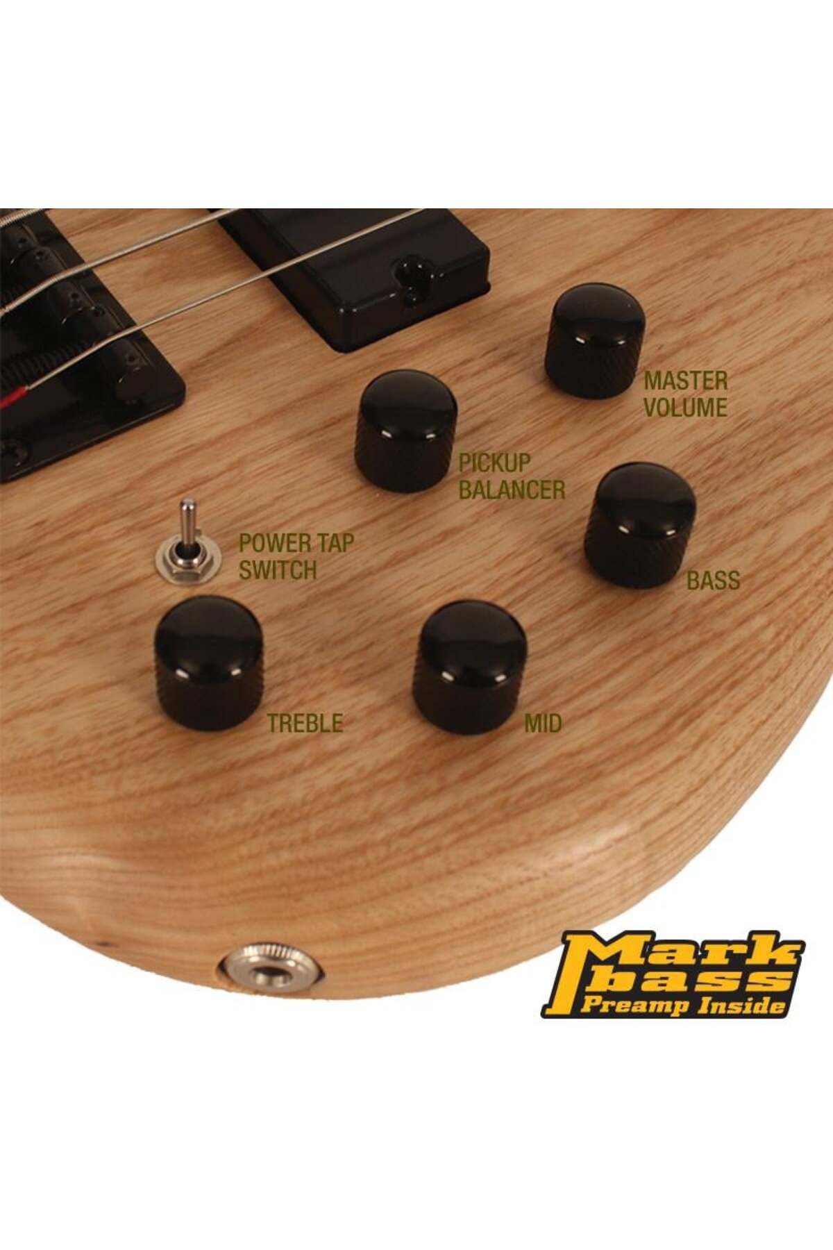 Cort Bas Gitar Action (Delux ), Swamp Ash Kasa, Open Po