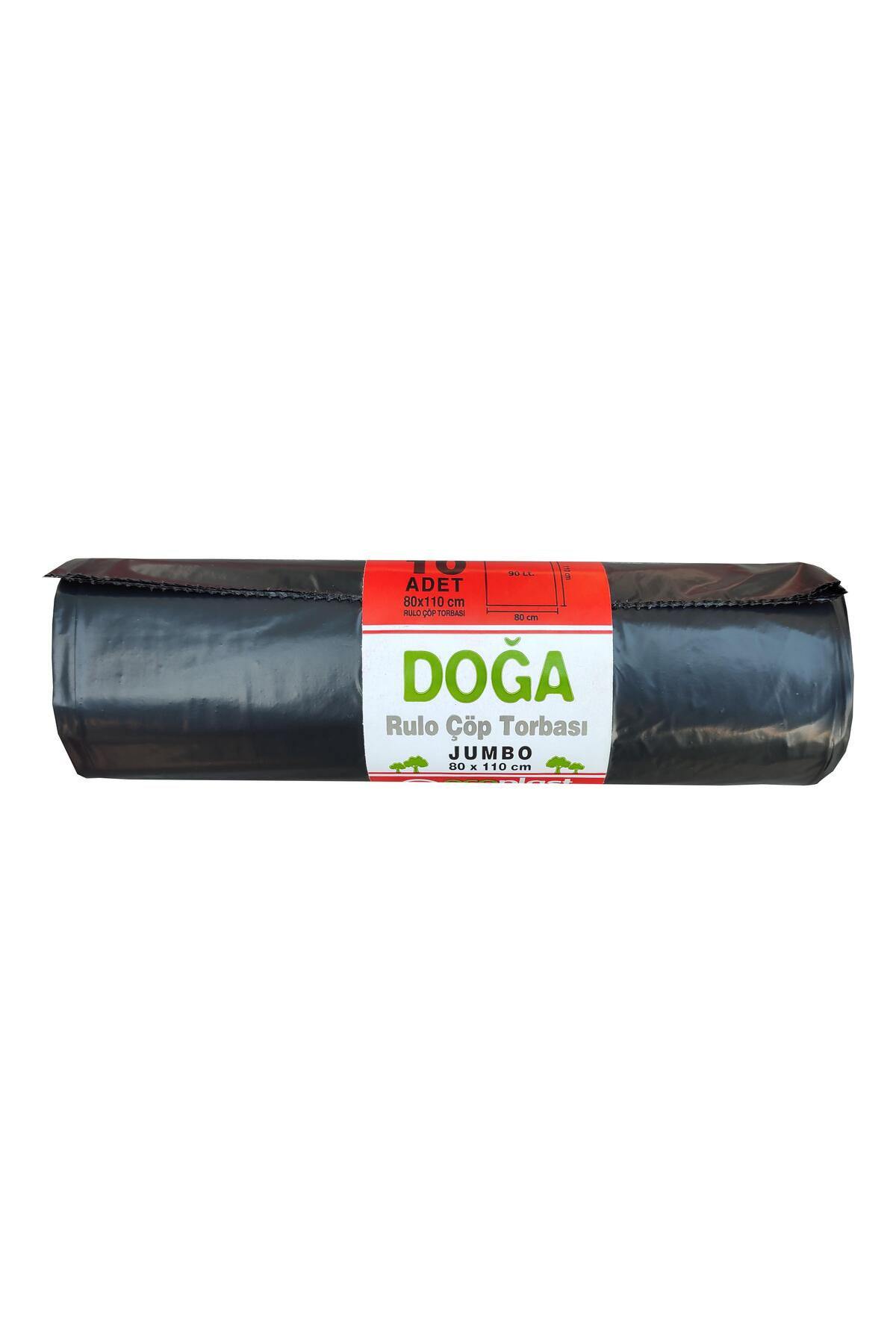 Ecoplast Battal Boy Çöp Torbasi Poşeti - 500 Gr. - 90 Litre - 80 X 110 Cm 