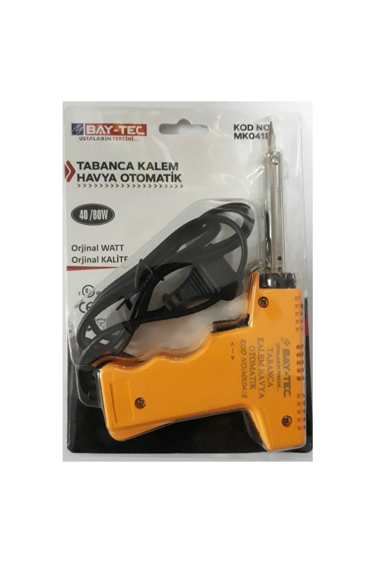 Baytas Bay-Tec Mk0418 40-80W Tabanca Kalem Havya Otomatik