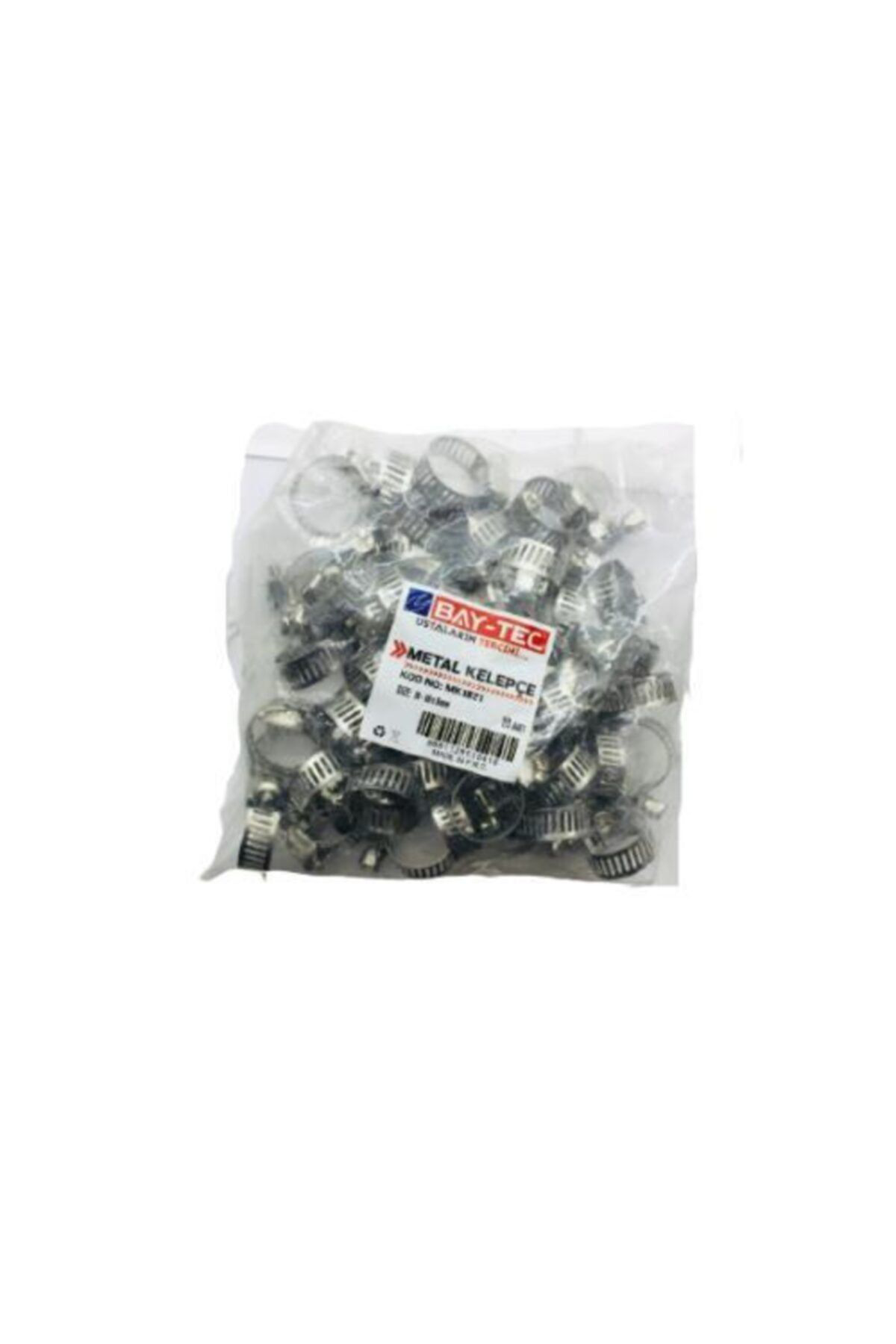 Baytec Bay-Tec Mk1821 10-16X8mm Metal Hortum Kelepçe Ayarli 50 Adet