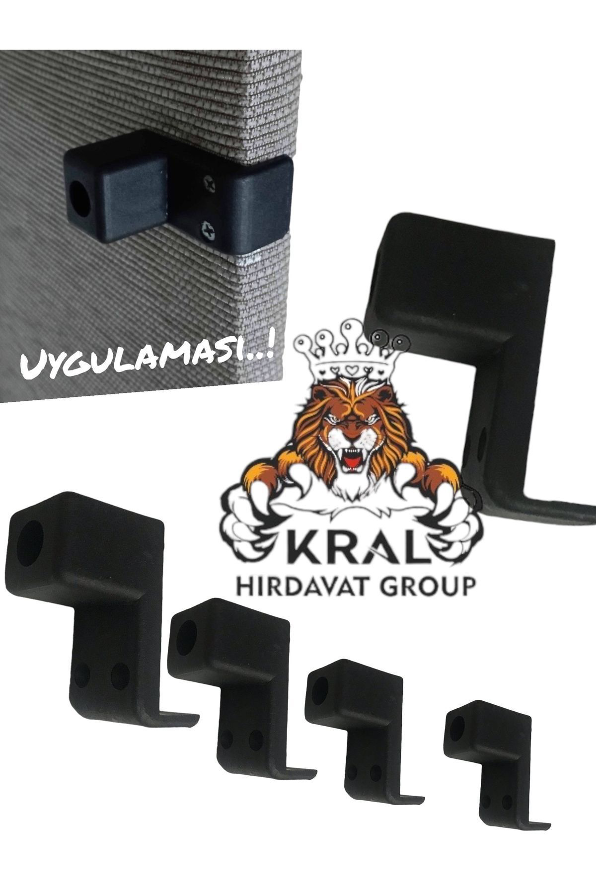Kral Hirdavat Baza Kapak Tutucu,Baza Yatak Tutucu,Baza Takozu 6 Ad.