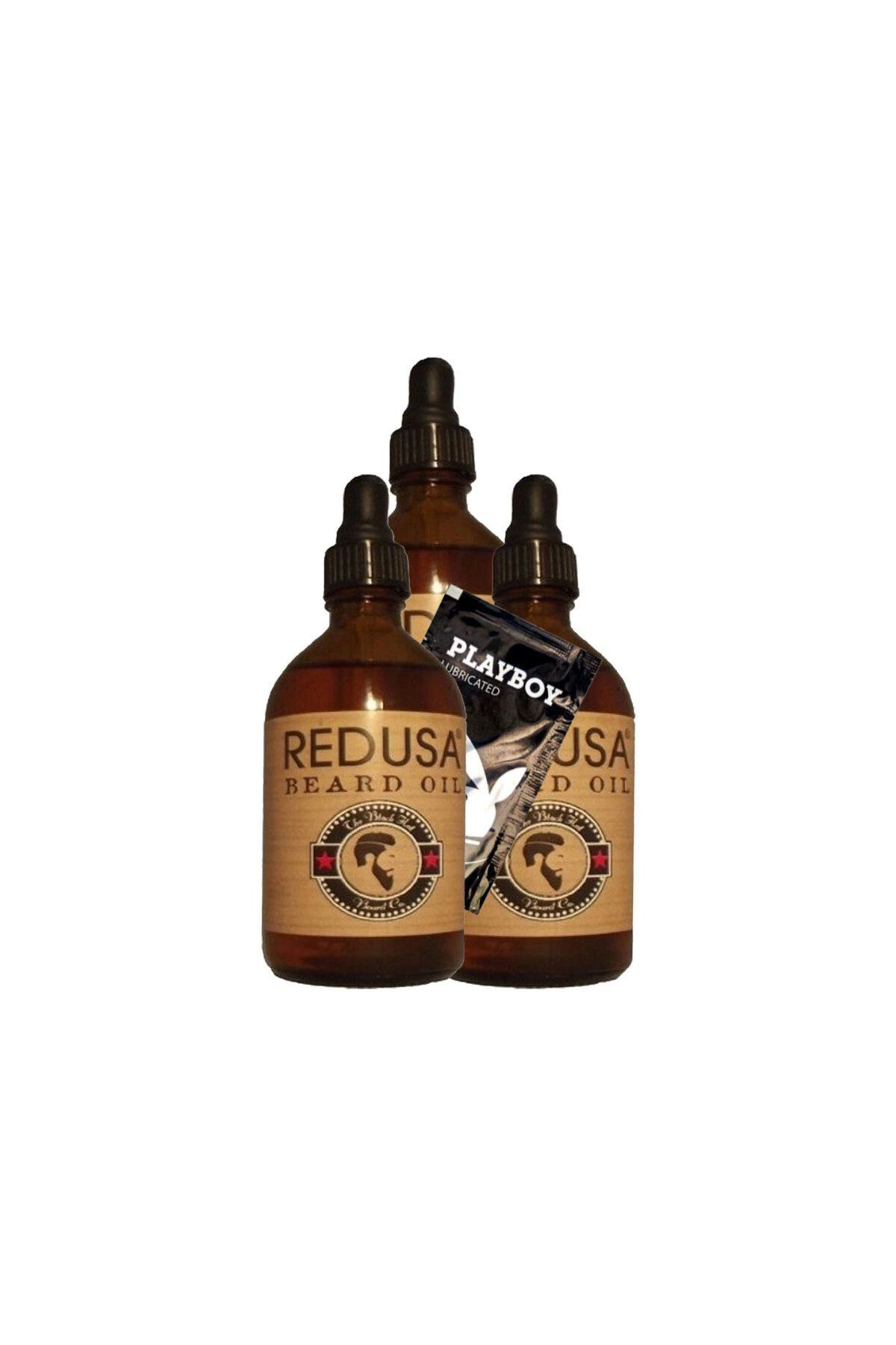 Yusuftex Beard Oil 3 Adet Sakal Bakim Yaği 100 Ml + Yaninda Jel