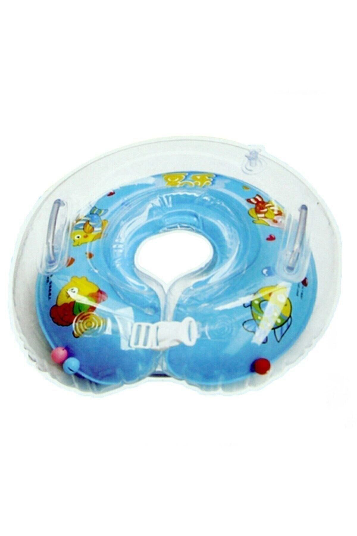 Bestway Bebek Boyun Simidi 3 Renkli Boyunluk 40 Cm Havuz Simidi Mavi