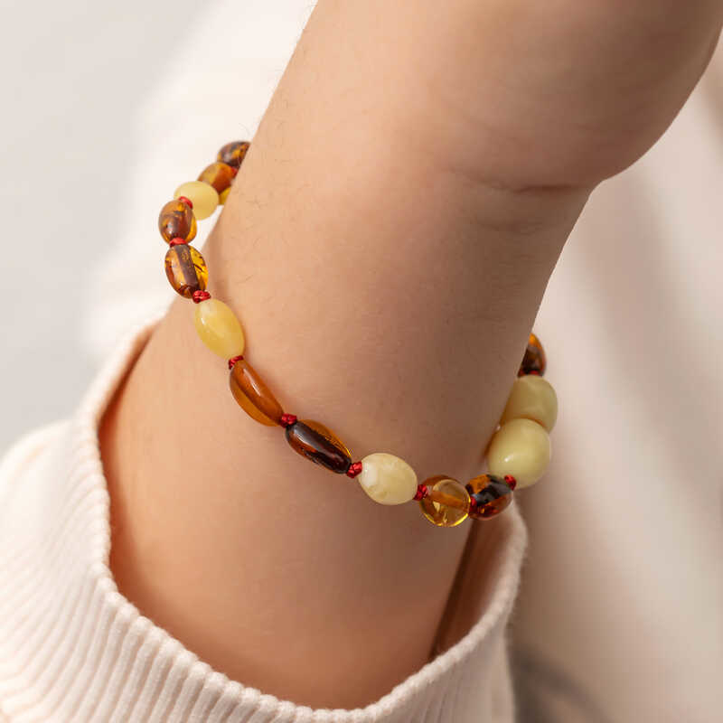Stillove Bebek Damla Kehribar Bileklik  Sl7319