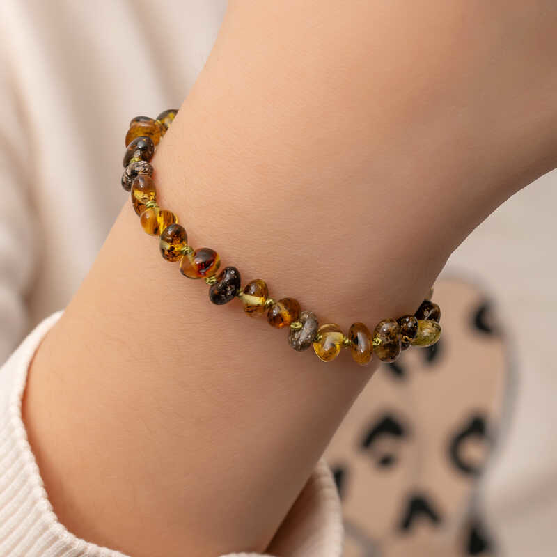 Stillove Bebek Damla Kehribar Bileklik  Sl7313